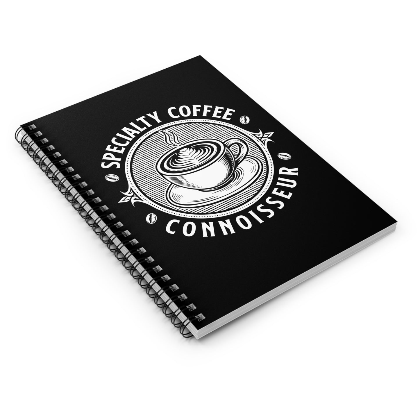 Specialty Coffee Connoisseur Journal Notebook - Specialty Coffee Connoisseur