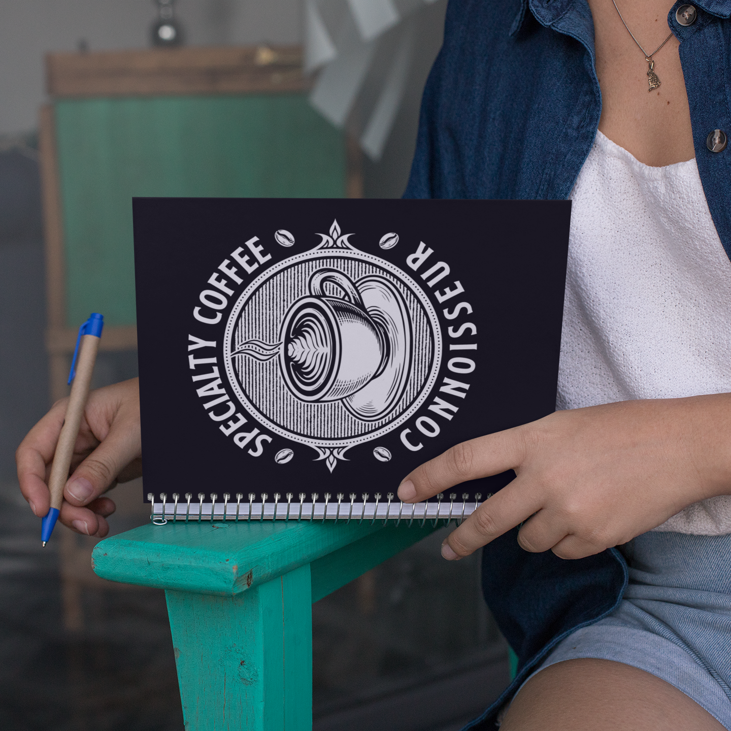 Specialty Coffee Connoisseur Journal Notebook - Specialty Coffee Connoisseur