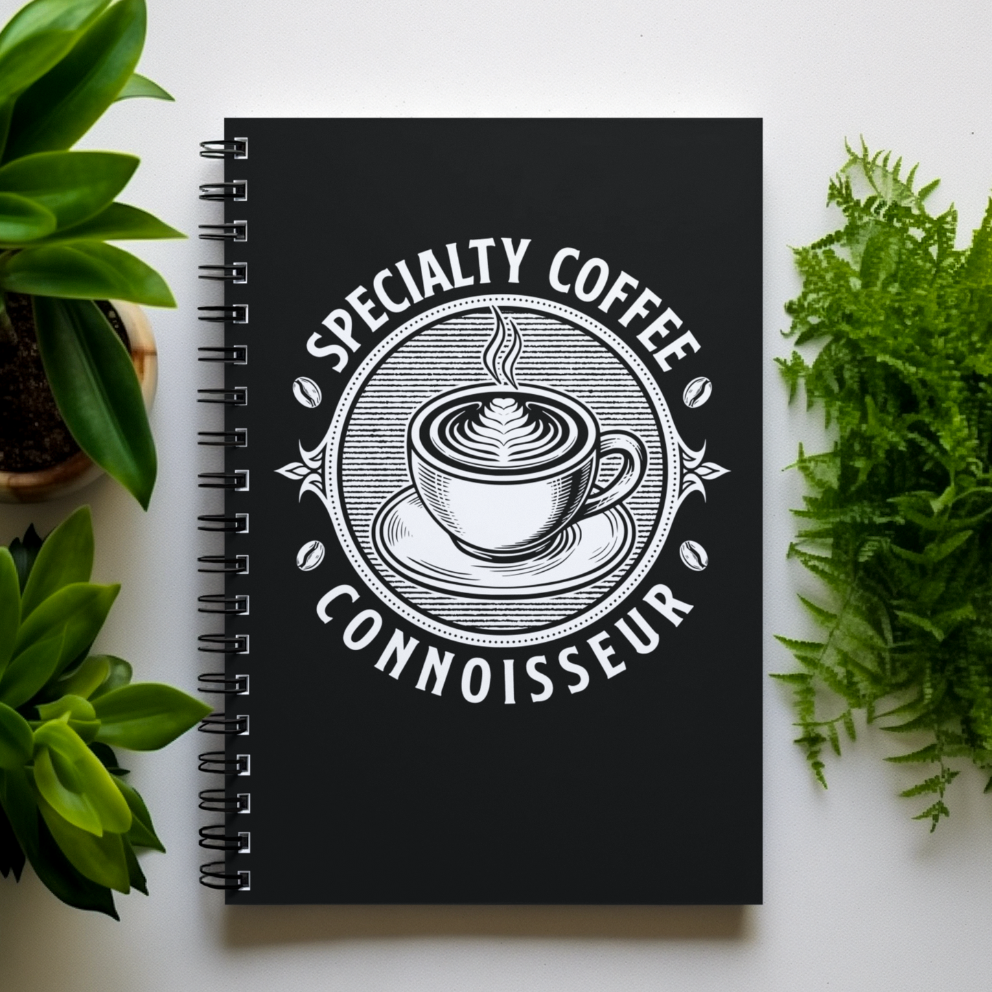 Specialty Coffee Connoisseur Journal Notebook - Specialty Coffee Connoisseur