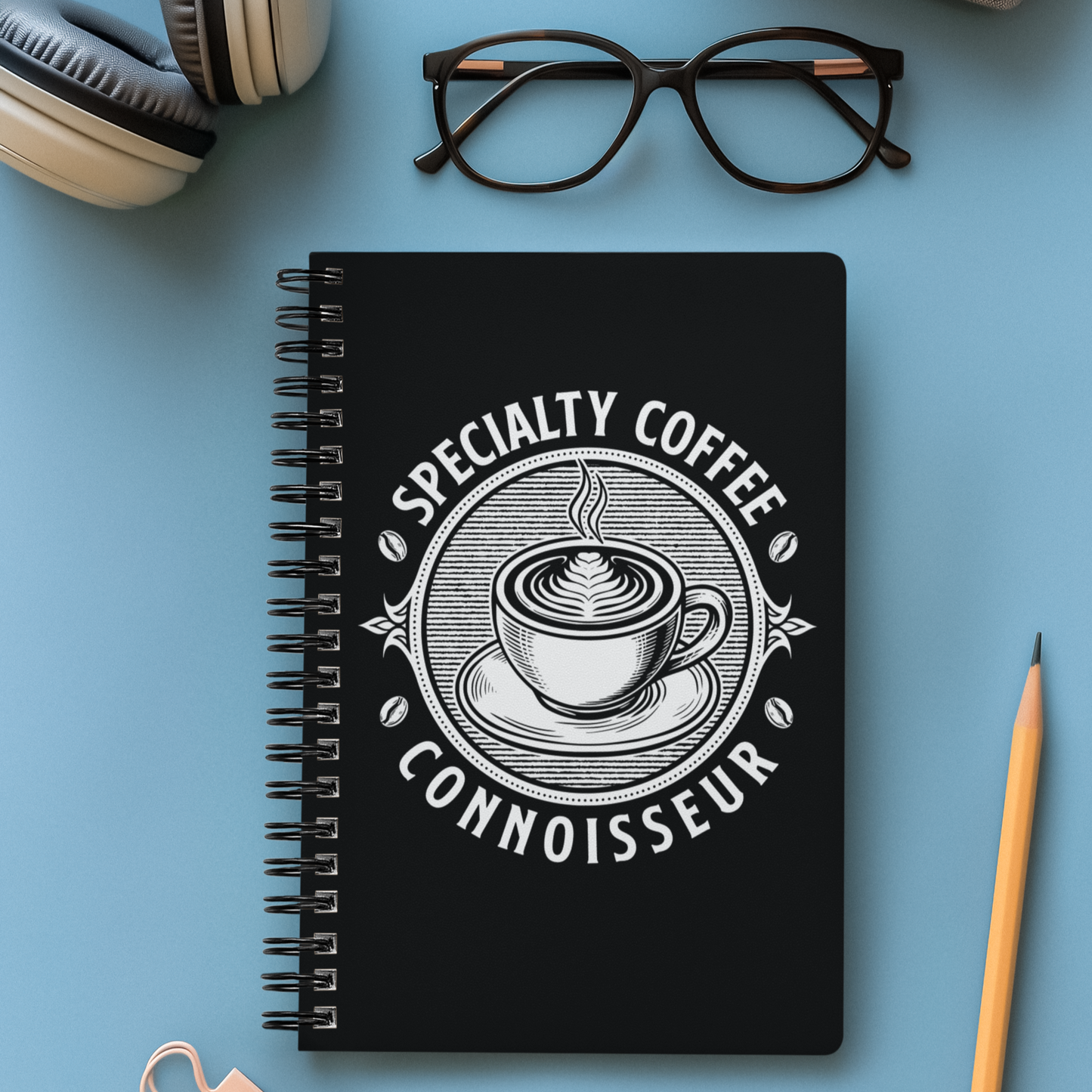 Specialty Coffee Connoisseur Journal Notebook - Specialty Coffee Connoisseur
