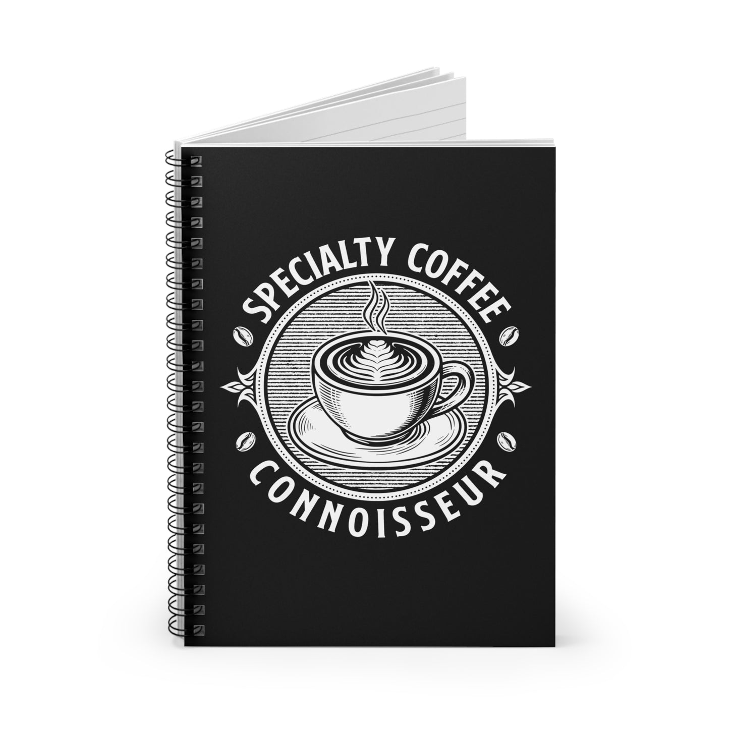 Specialty Coffee Connoisseur Journal Notebook - Specialty Coffee Connoisseur