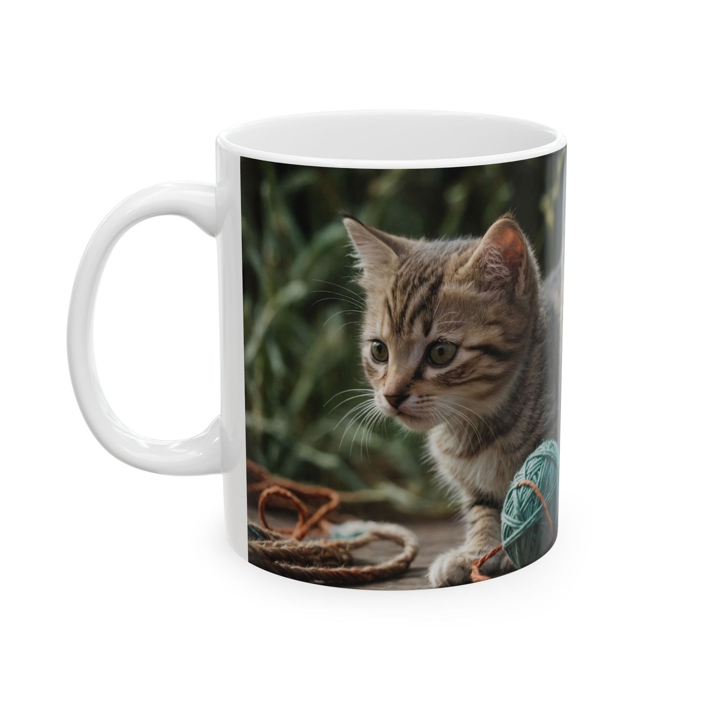 Yarn Kitten, Mug, 11oz