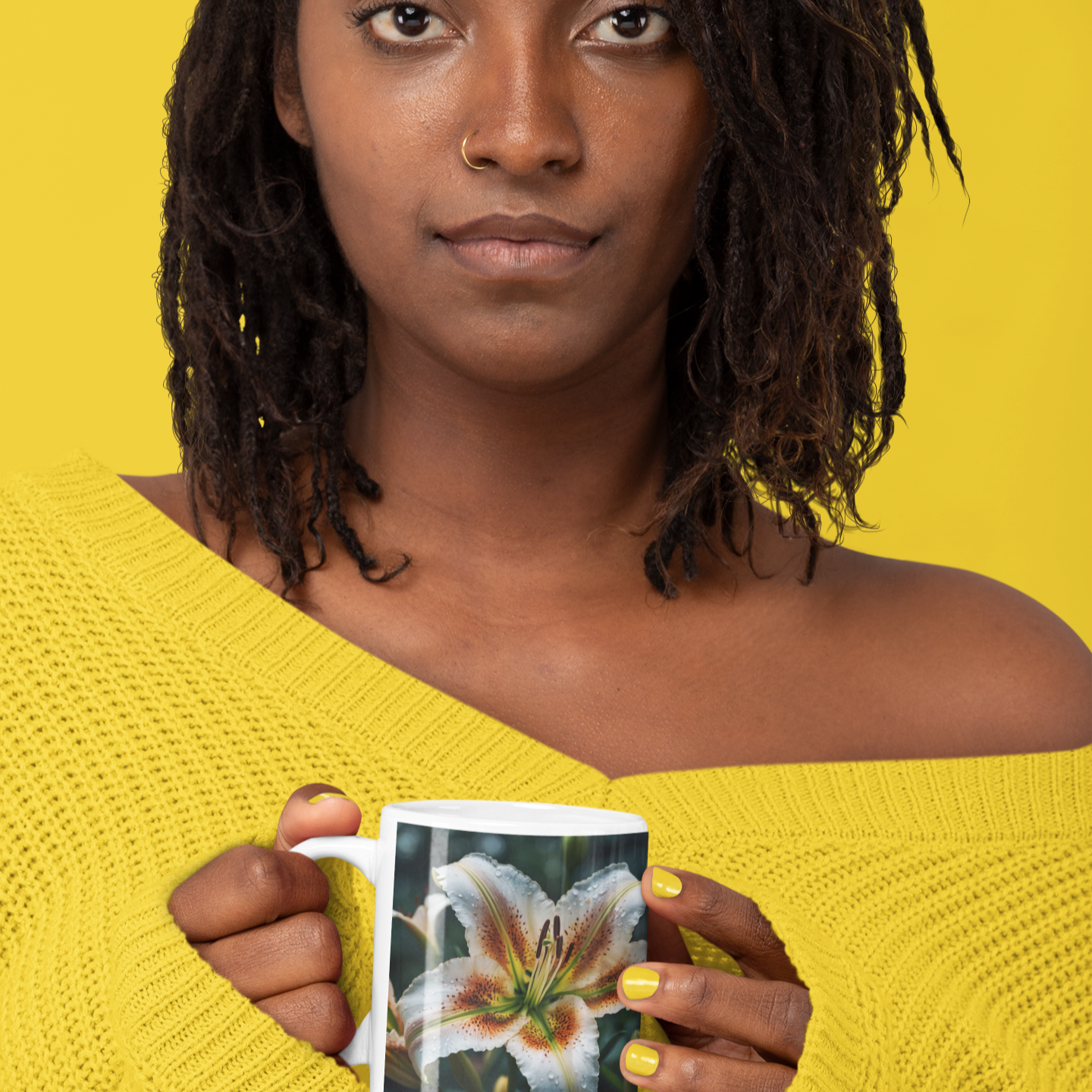 Lily, Mug, 11oz - Specialty Coffee Connoisseur
