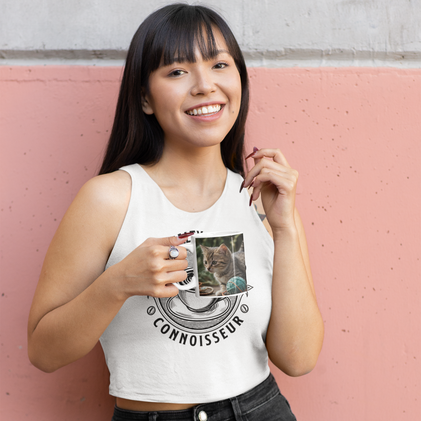 Yarn Kitten, Mug, 11oz