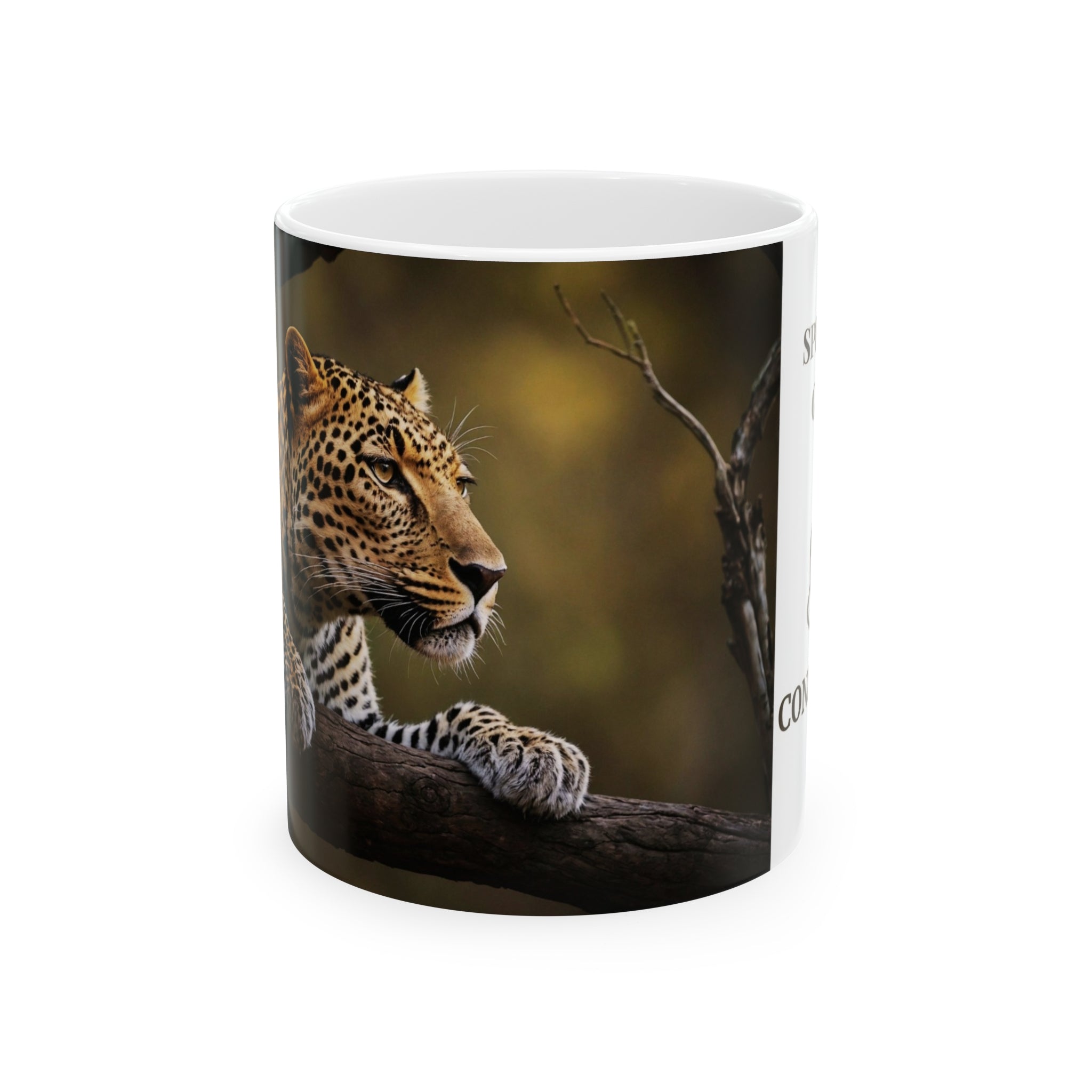 Leopard, Mug, 11oz - Specialty Coffee Connoisseur