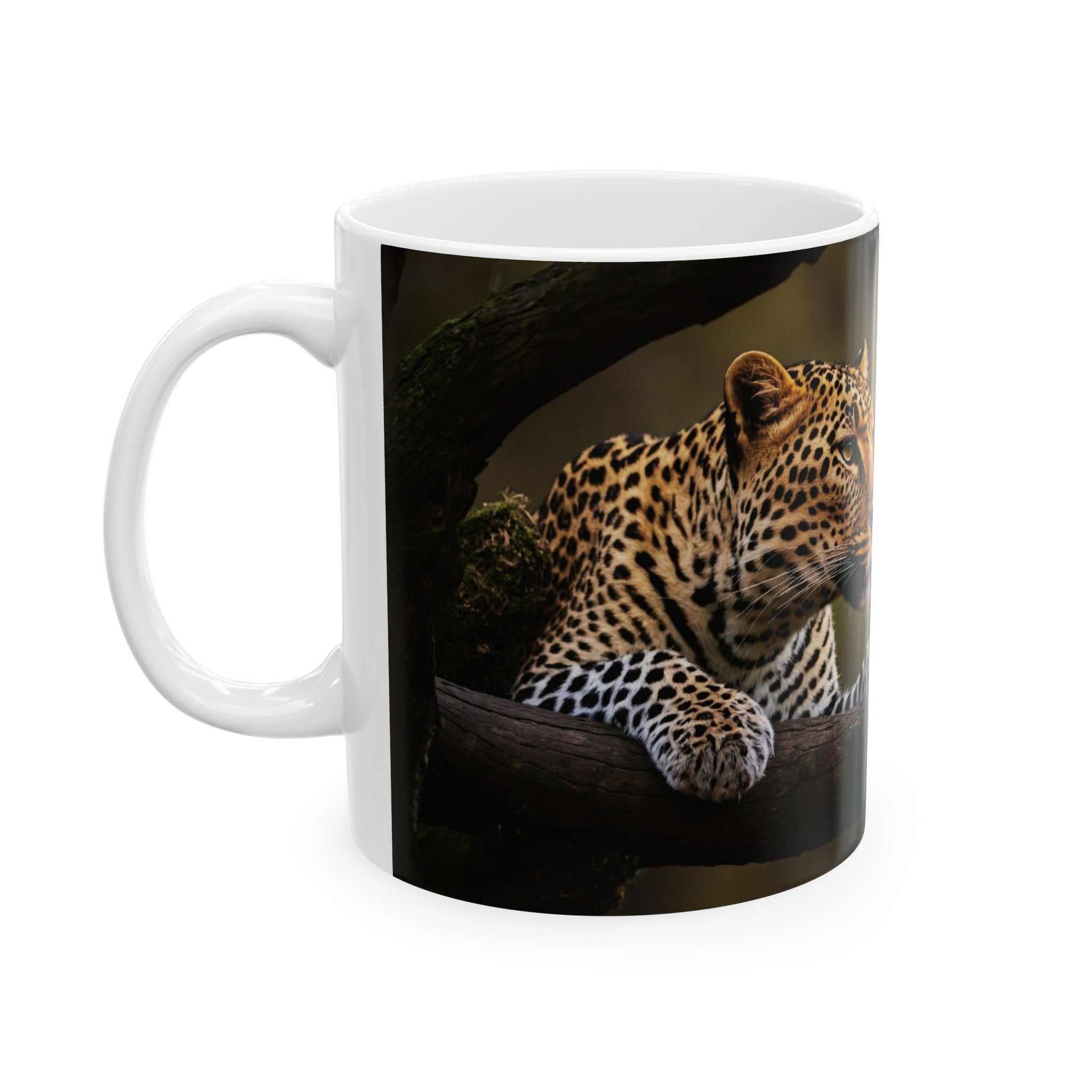 Leopard, Mug, 11oz - Specialty Coffee Connoisseur