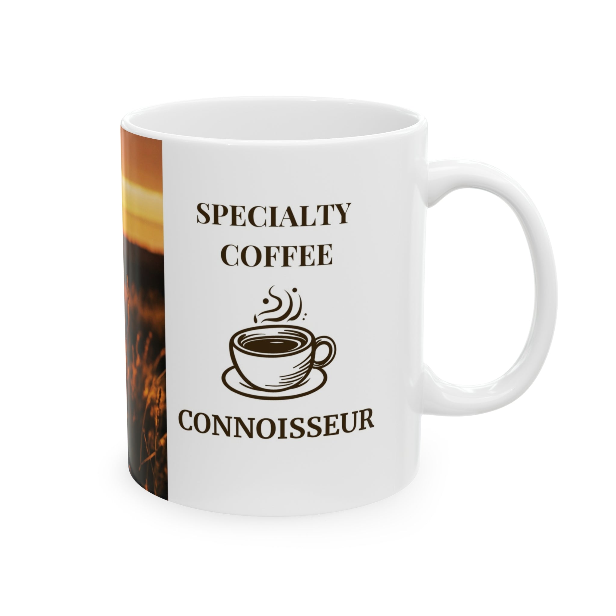 Dog Sunset, Mug, 11oz - Specialty Coffee Connoisseur