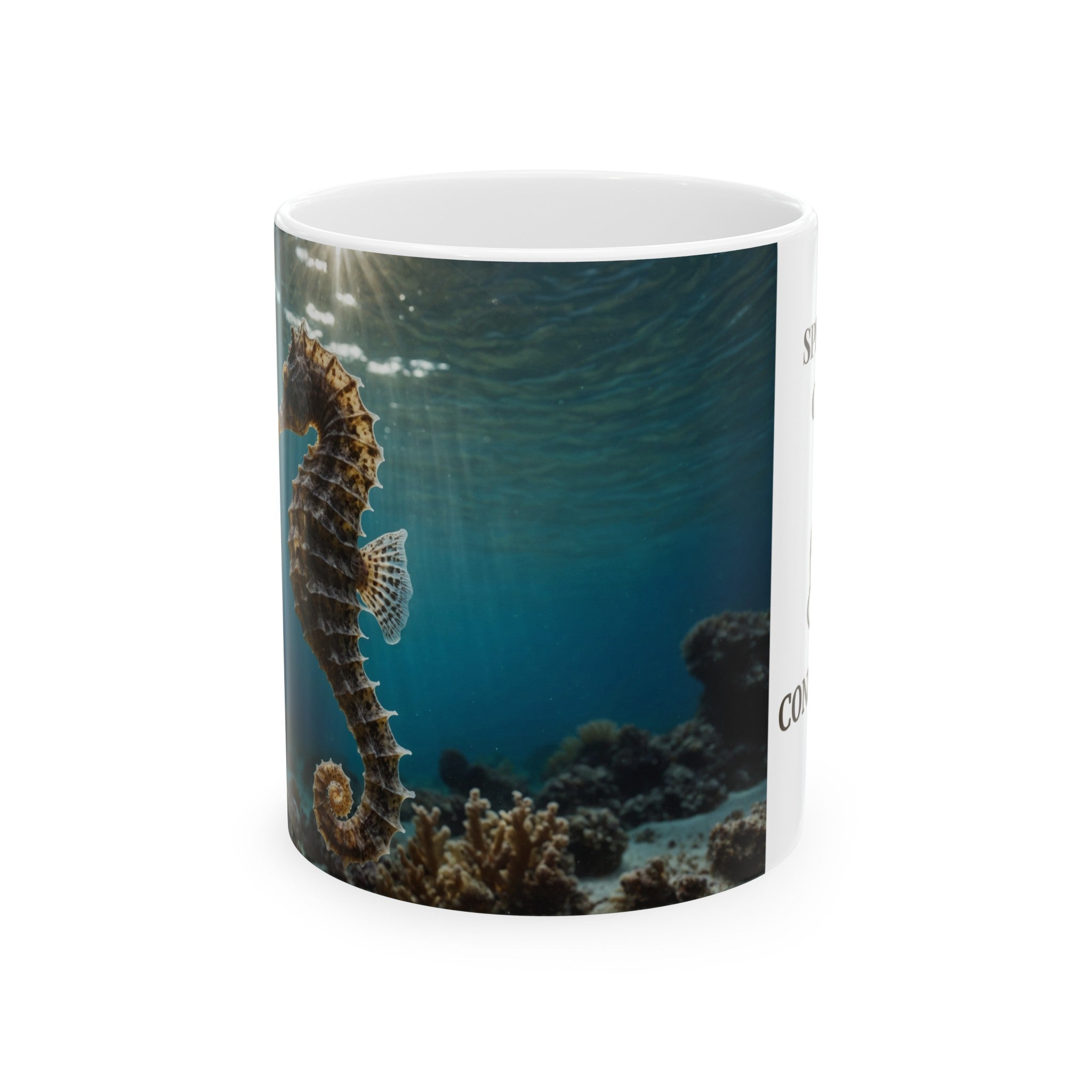 Seahorse, Mug, 11oz - Specialty Coffee Connoisseur