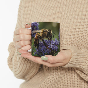 Bee, Mug, 11oz - Specialty Coffee Connoisseur