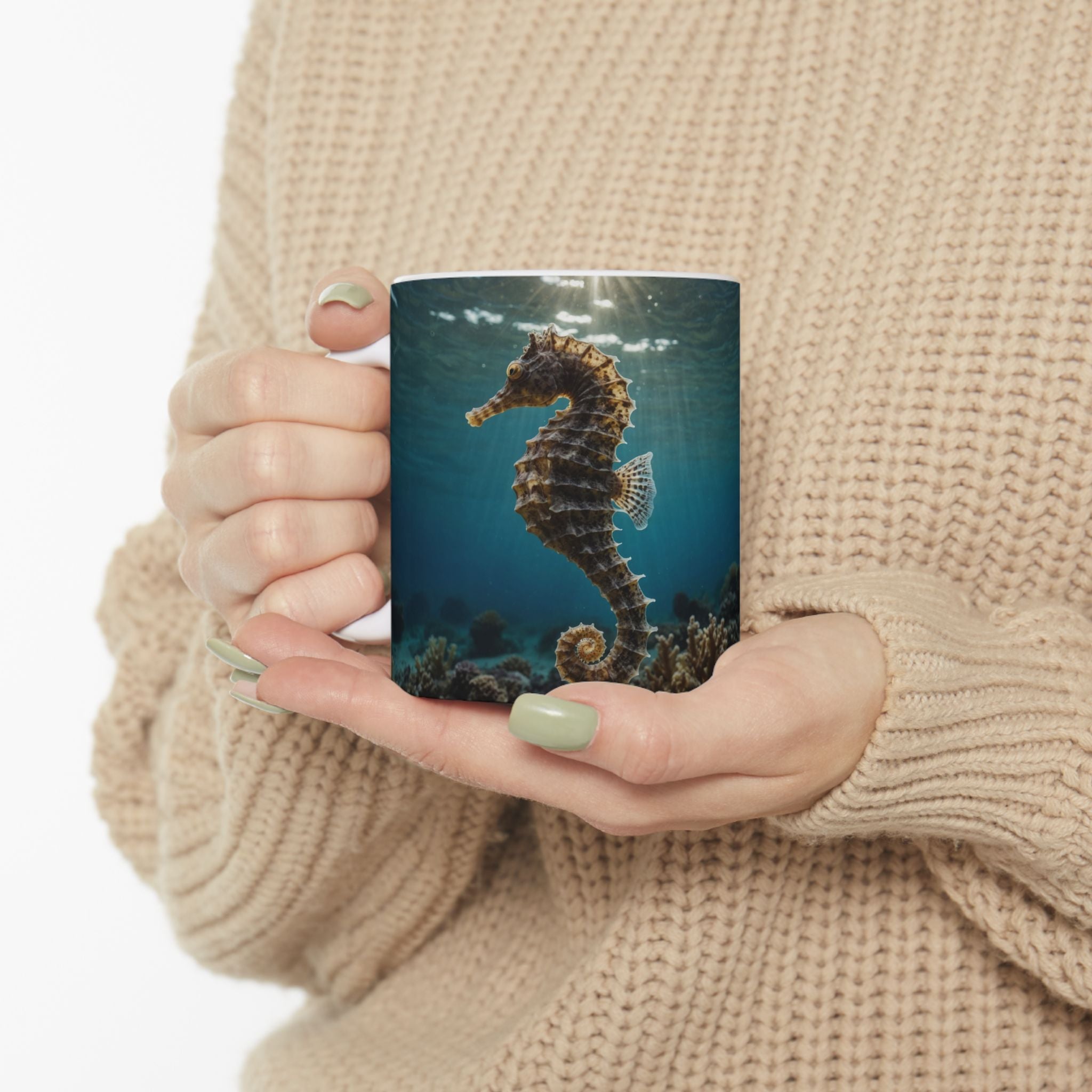 Seahorse, Mug, 11oz