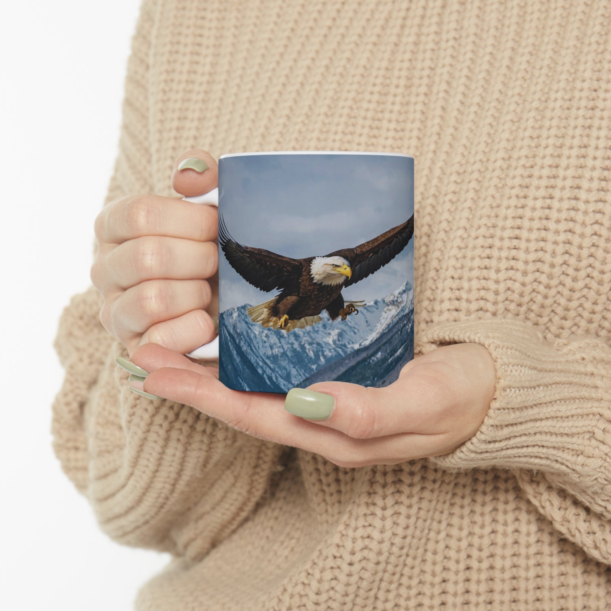 Bald Eagle, Mug, 11oz - Specialty Coffee Connoisseur