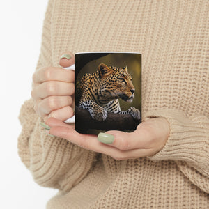 Leopard, Mug, 11oz - Specialty Coffee Connoisseur