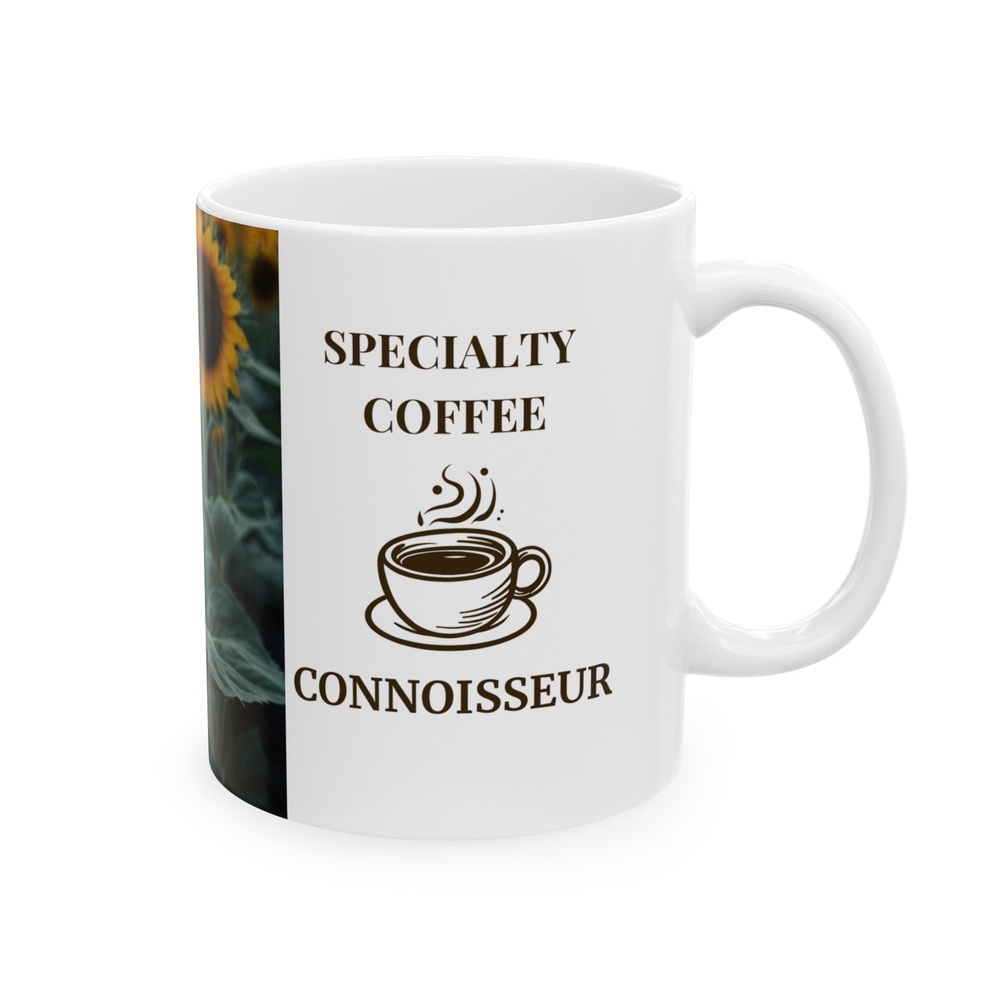 Sunflower, Mug, 11oz - Specialty Coffee Connoisseur