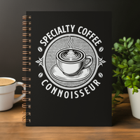 Specialty Coffee Connoisseur Journal Notebook