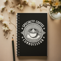 Specialty Coffee Connoisseur Journal Notebook