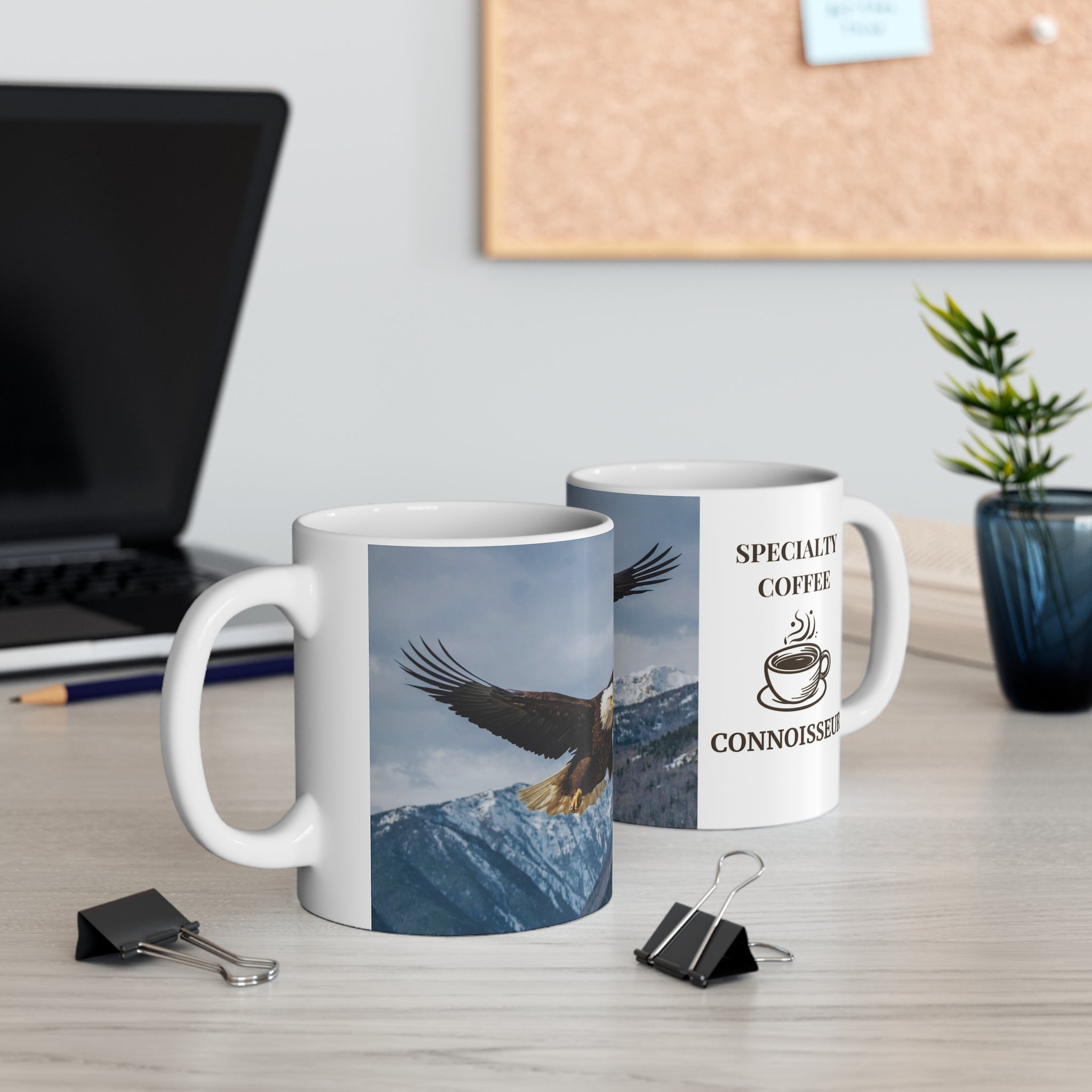 Bald Eagle, Mug, 11oz - Specialty Coffee Connoisseur