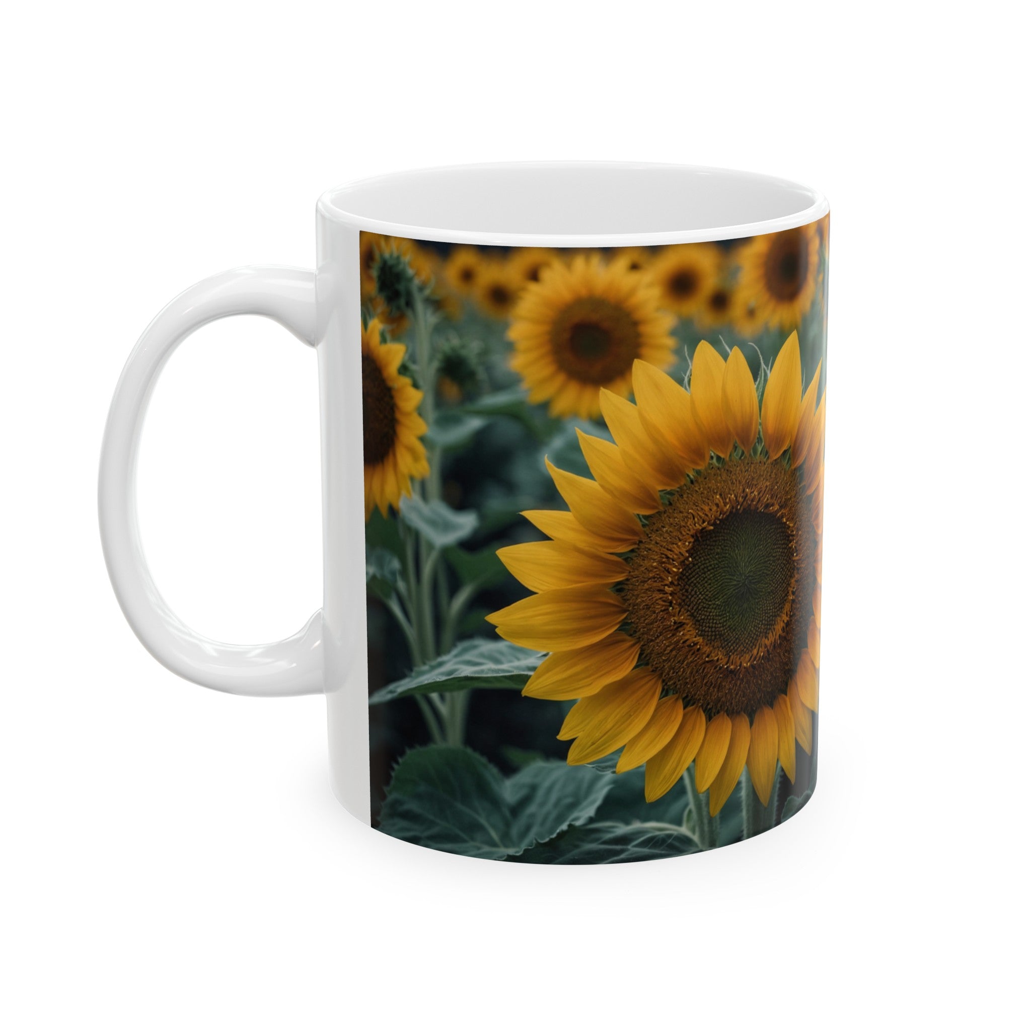 Sunflower, Mug, 11oz - Specialty Coffee Connoisseur