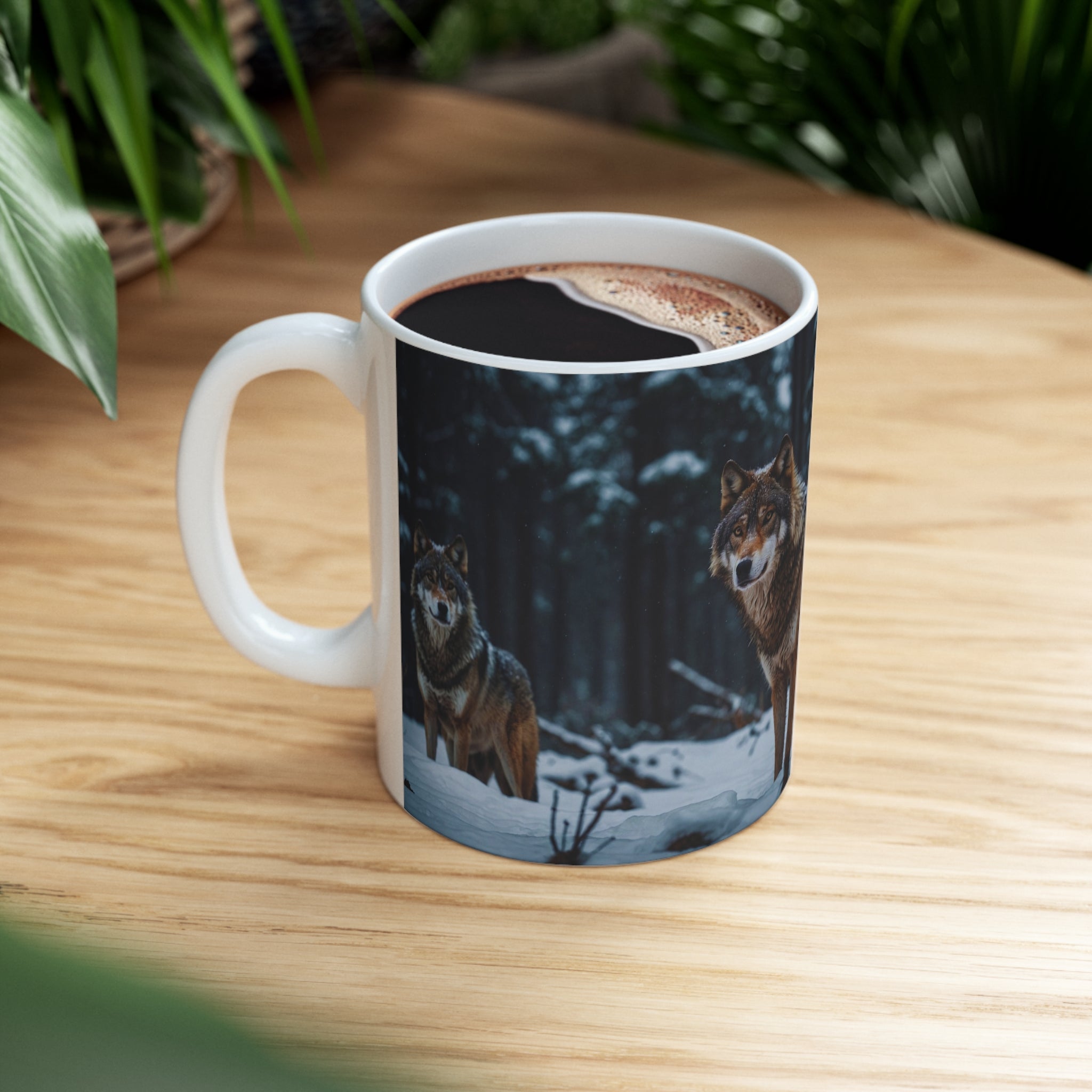 Wolves, Mug, 11oz - Specialty Coffee Connoisseur