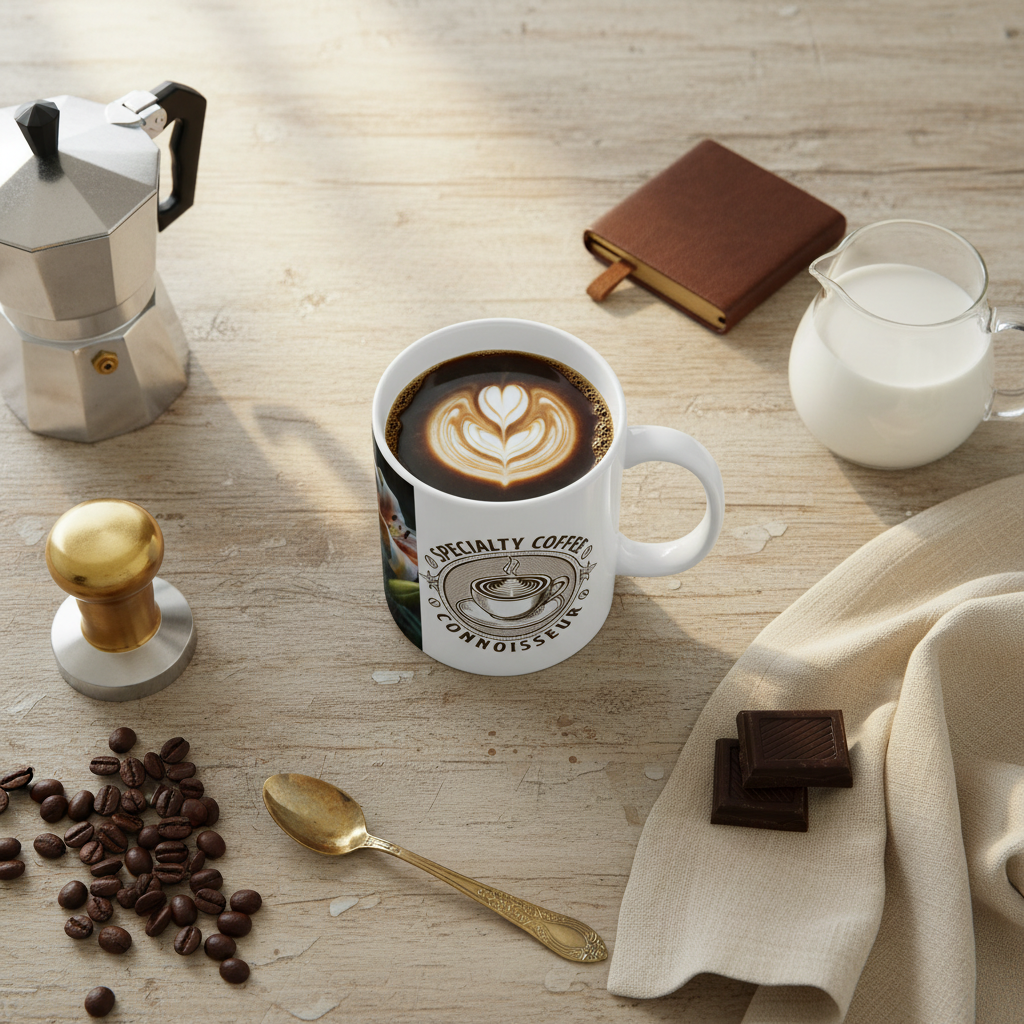 Lily, Mug, 11oz - Specialty Coffee Connoisseur