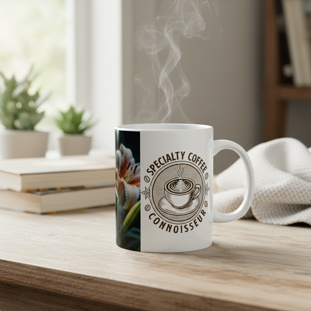 Lily, Mug, 11oz - Specialty Coffee Connoisseur