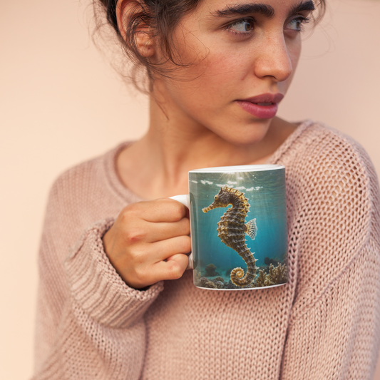 Seahorse, Mug, 11oz