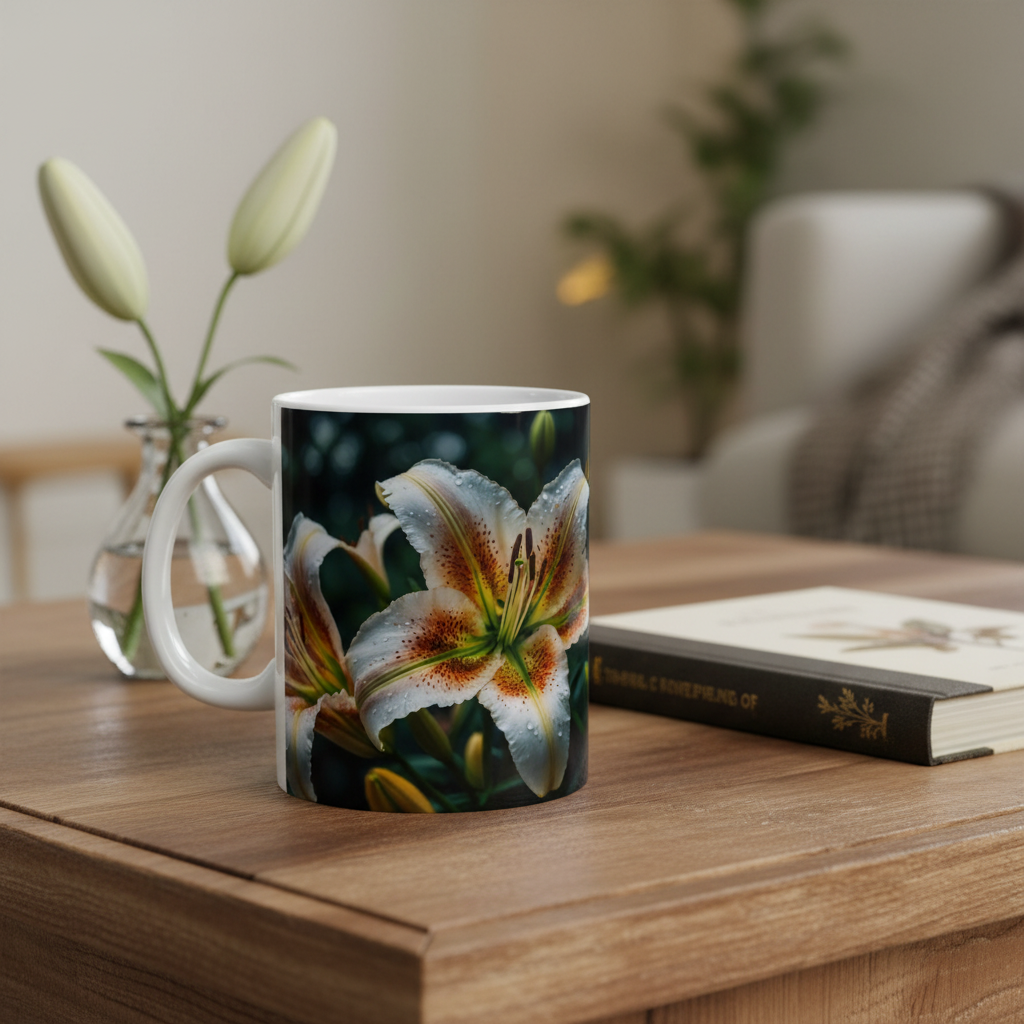 Lily, Mug, 11oz - Specialty Coffee Connoisseur